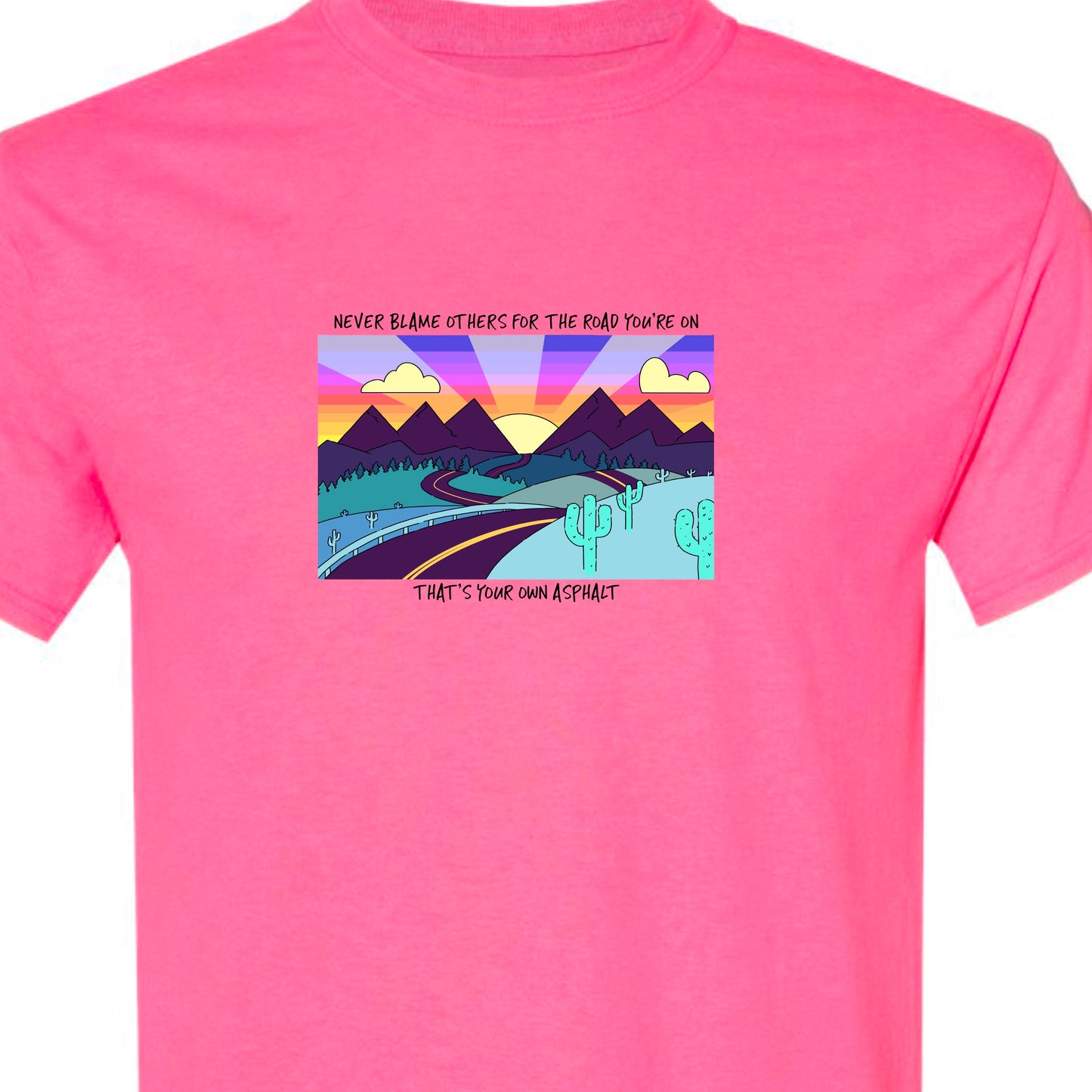 Asphalt Short Sleeved TShirt