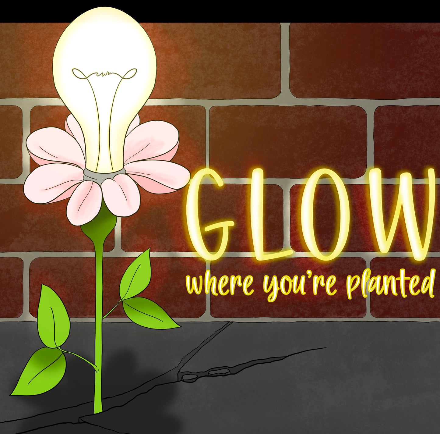 Glow Short Sleeved TShirt